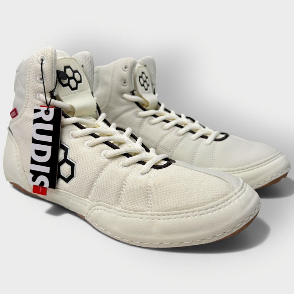 NWT RUDIS Colt 3.0 Wrestling Shoes Men’s 13 Bone Beige High Top